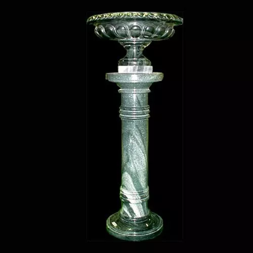Black Marble Pedestal