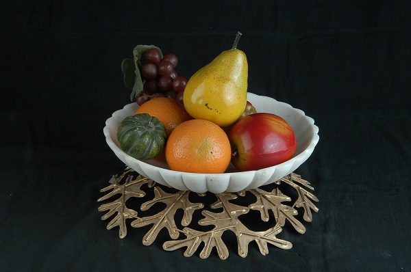 Marble Metal Bowl