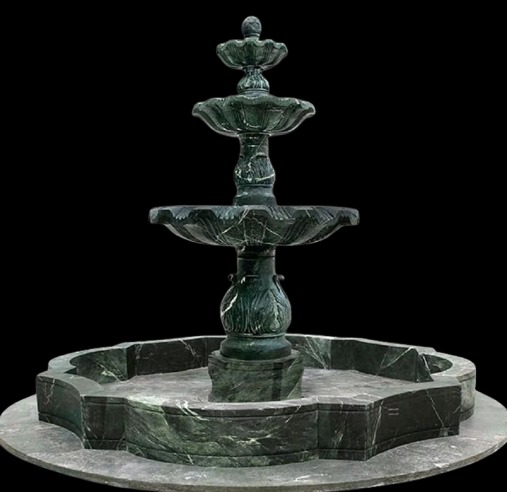 Green Marble Fountain