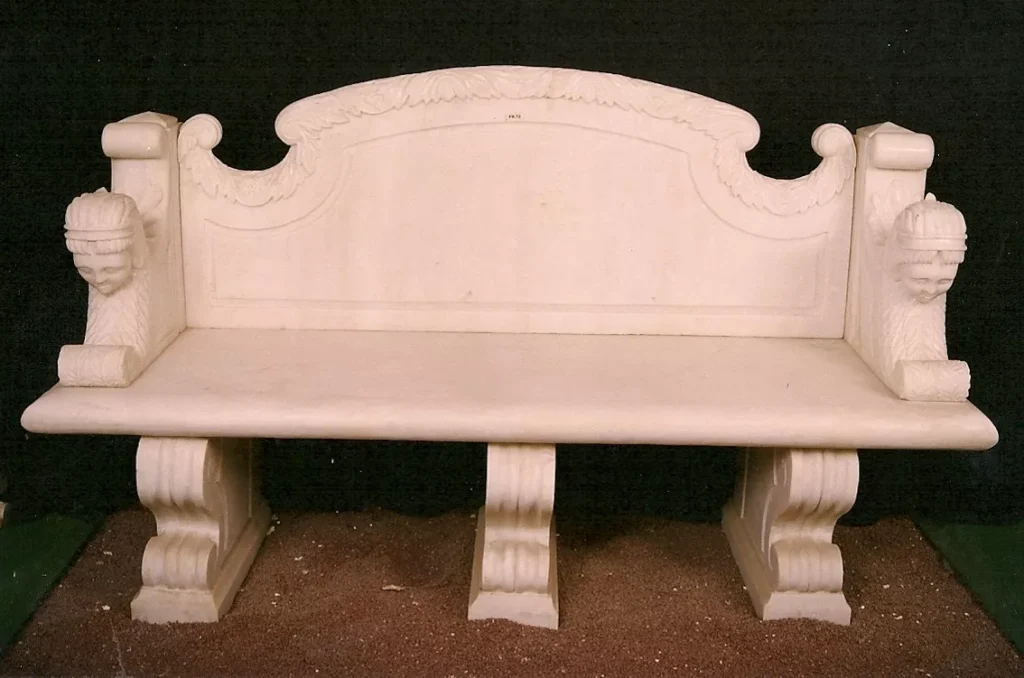 BENCH IN SANDSTONE