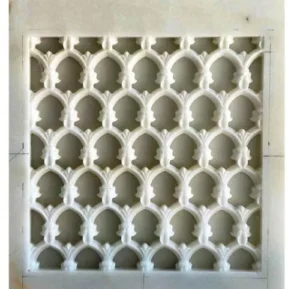 WHITE MARBLE JALI