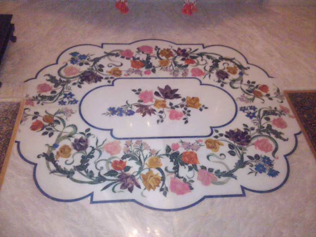 MARBLE FLOORING INLAY
