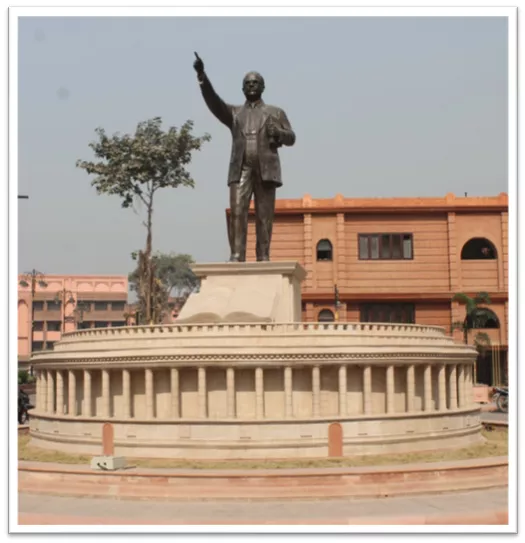 AMBEDKAR CIRCLE AT GOLDEN TEMPLE, AMRITSAR